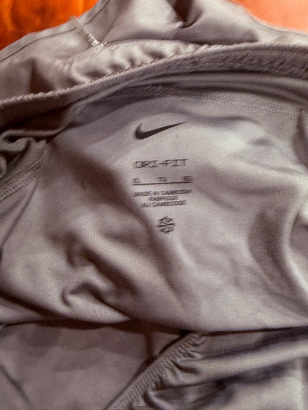 Nike dry fit athletic shorts with zipper pocket in back NWOT - Picture 7 of 7